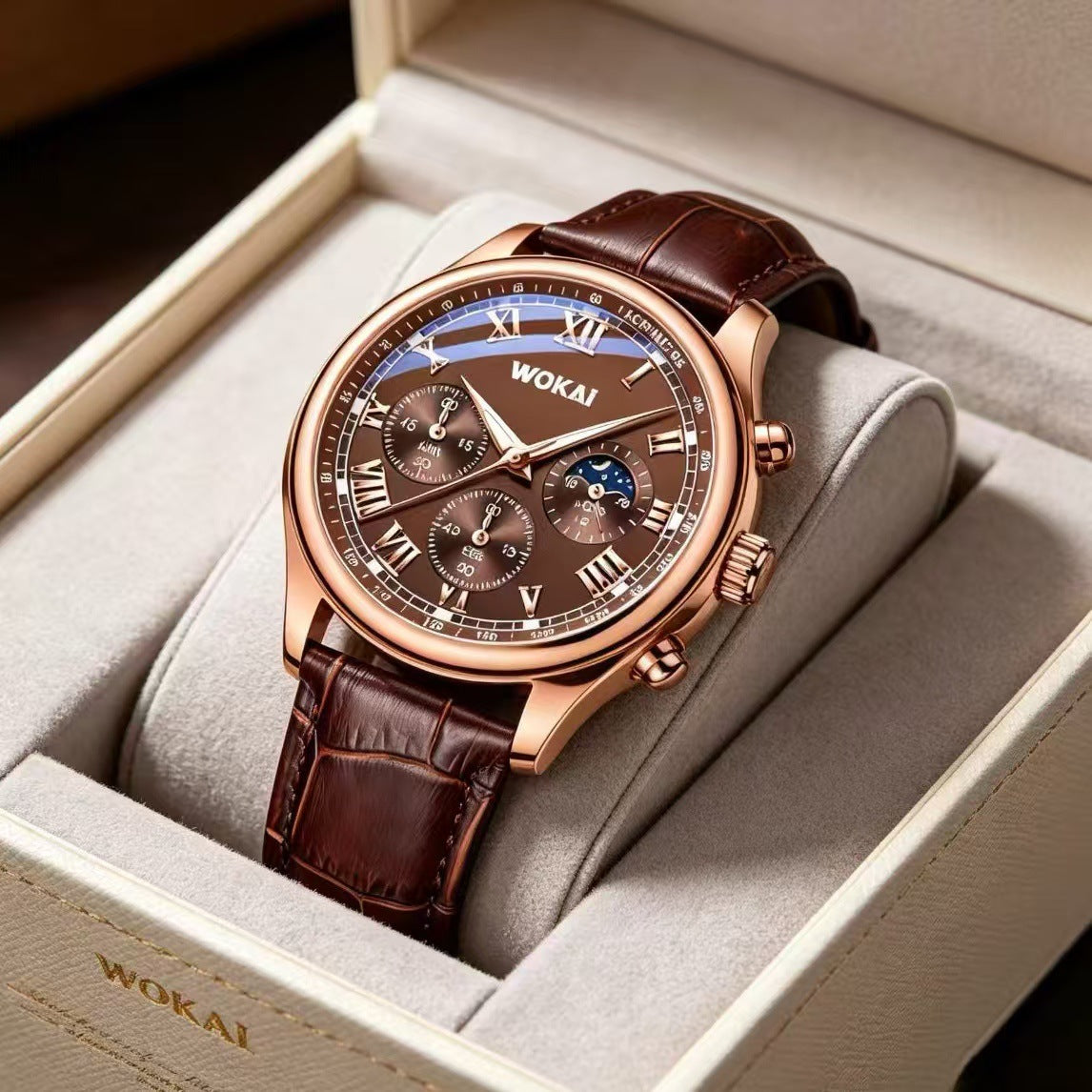 Men’s Luxury Fashion Watch – Premium Quartz Movement with Stylish Classic Belt