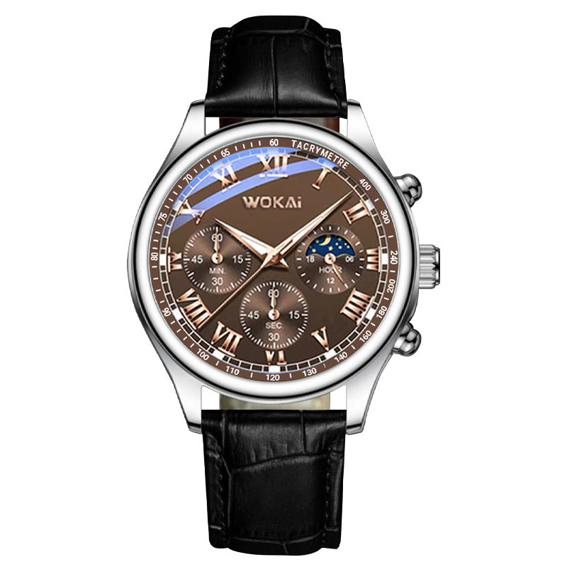Men’s Luxury Fashion Watch – Premium Quartz Movement with Stylish Classic Belt